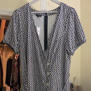 Talbots Faux  Wrap Dress